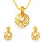 Gold Nexus Pendant Set