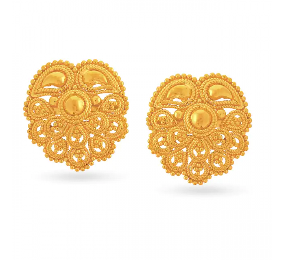 Regal Gold Pendant Set