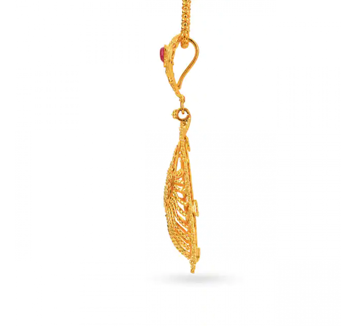 Nexus Mesh Gold Pendant Set