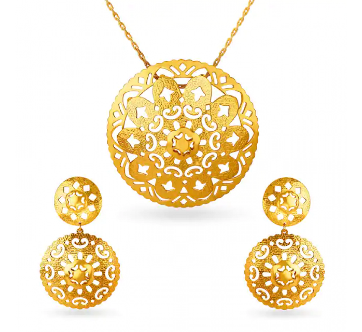 Reginald Gold Pendant Set