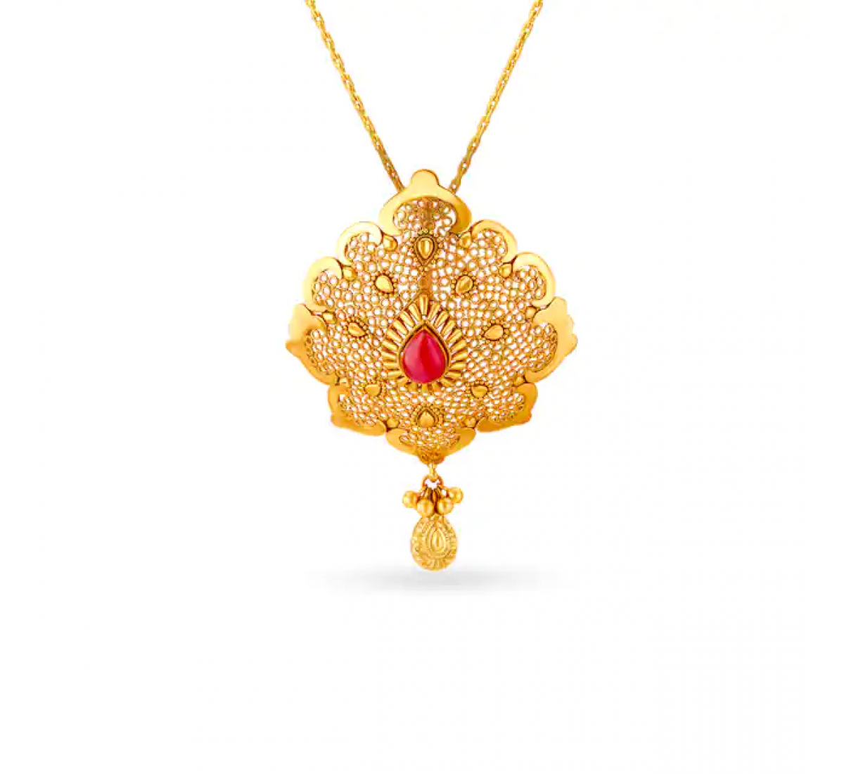 Sabrina Gold Pendant Set