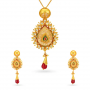 Sharada Gold Pendant Set