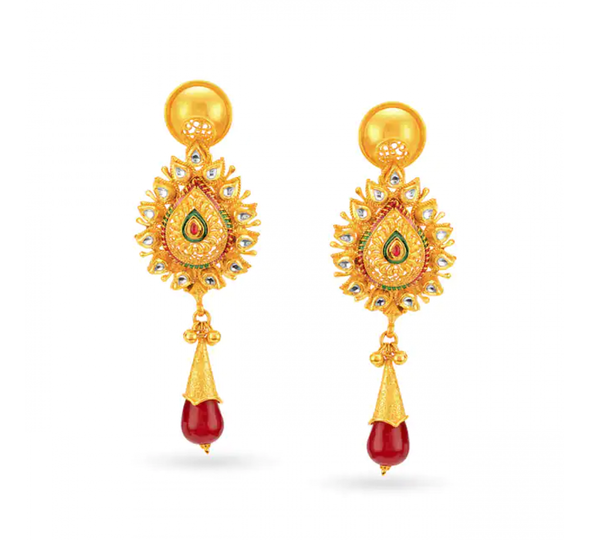 Sharada Gold Pendant Set