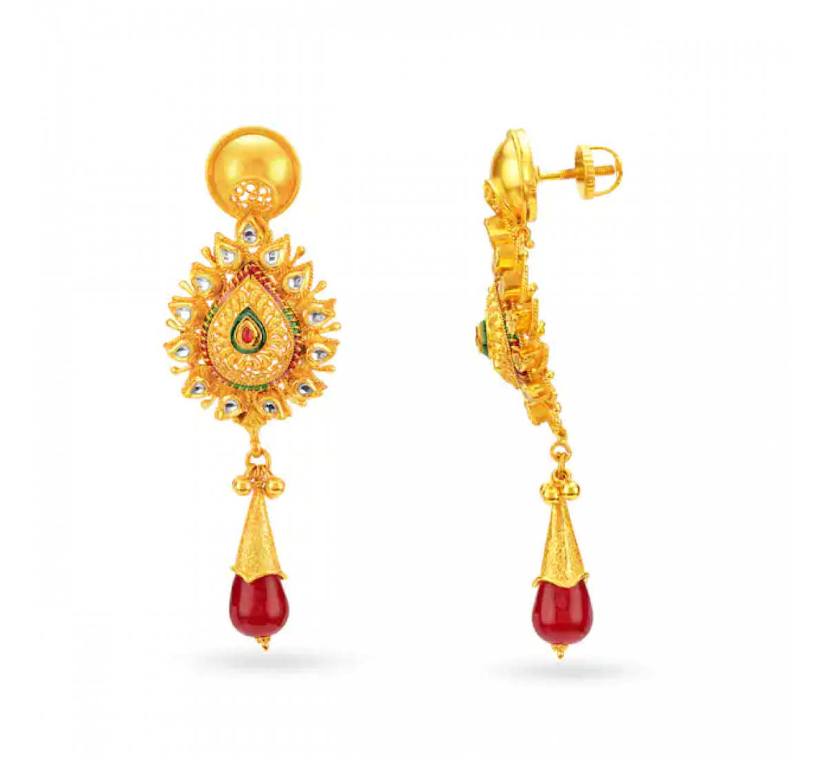Sharada Gold Pendant Set