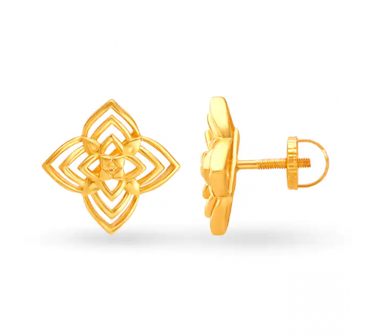 Hypnotic Gold Pendant Set