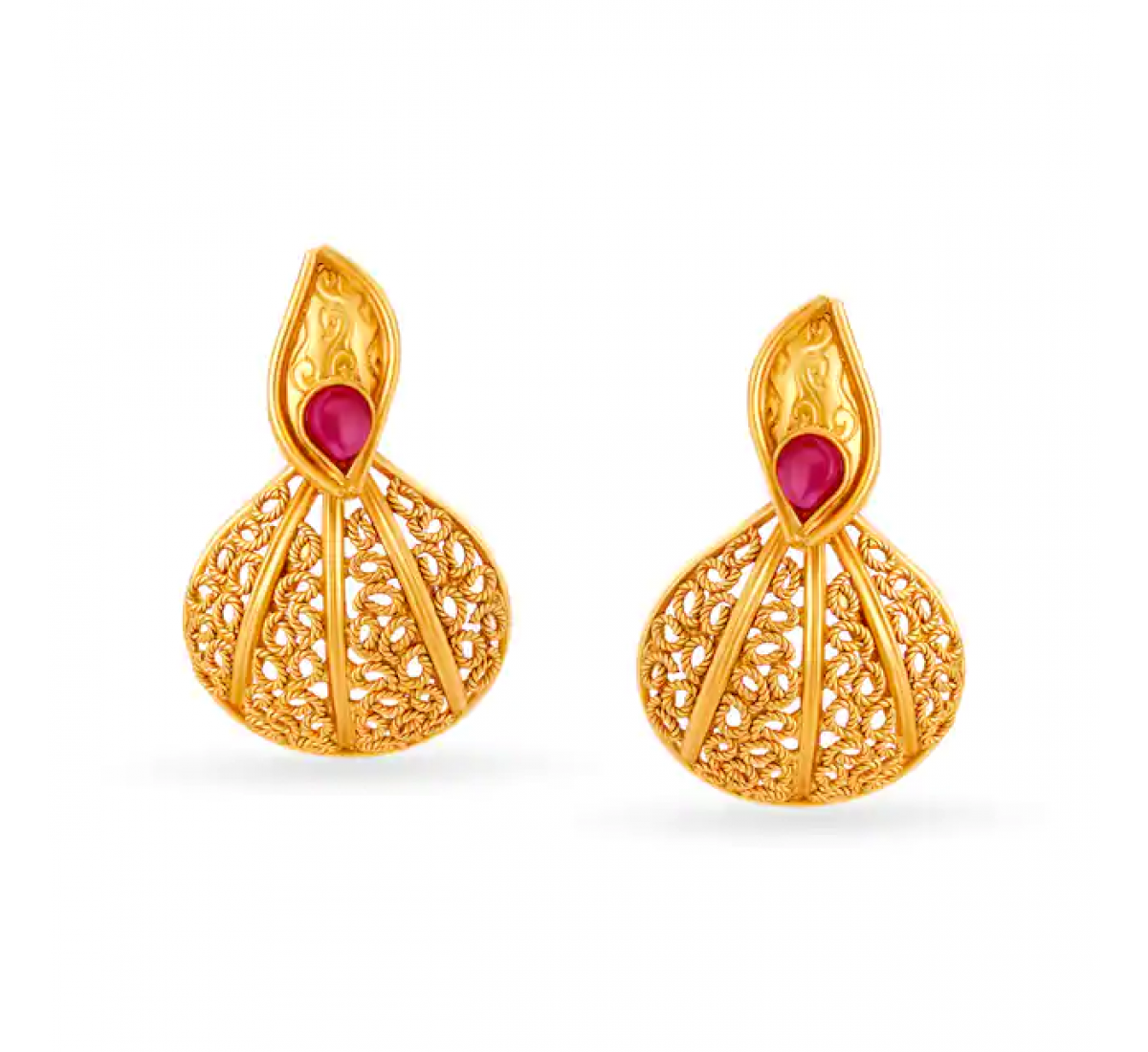 Ridhima Gold Pendant Set
