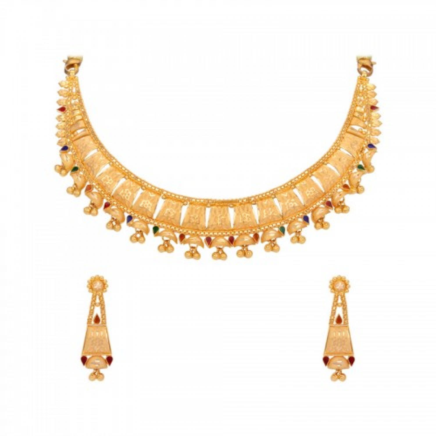 The Reading Gold Necklace Set