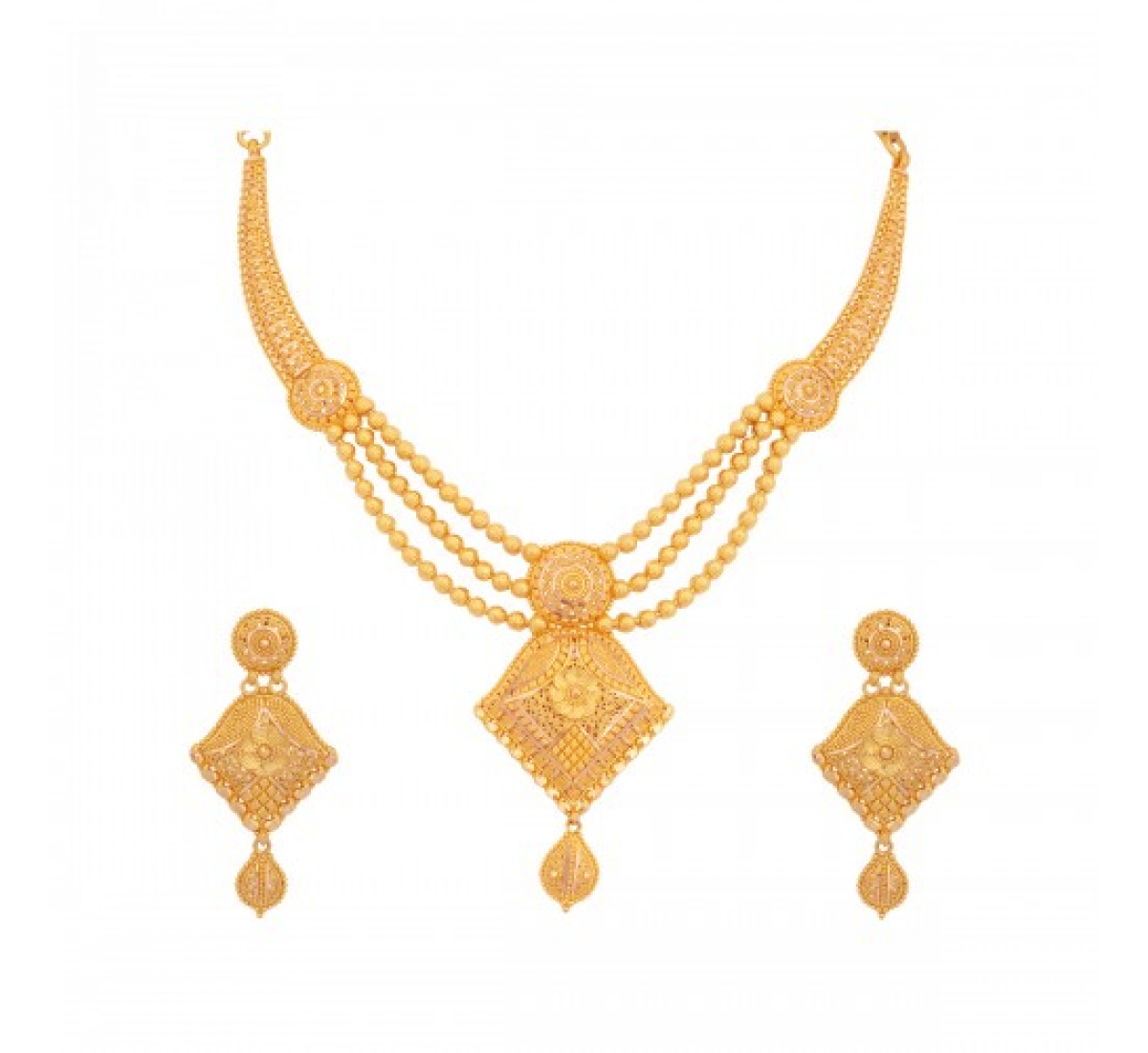 The Adeen Gold Necklace Set