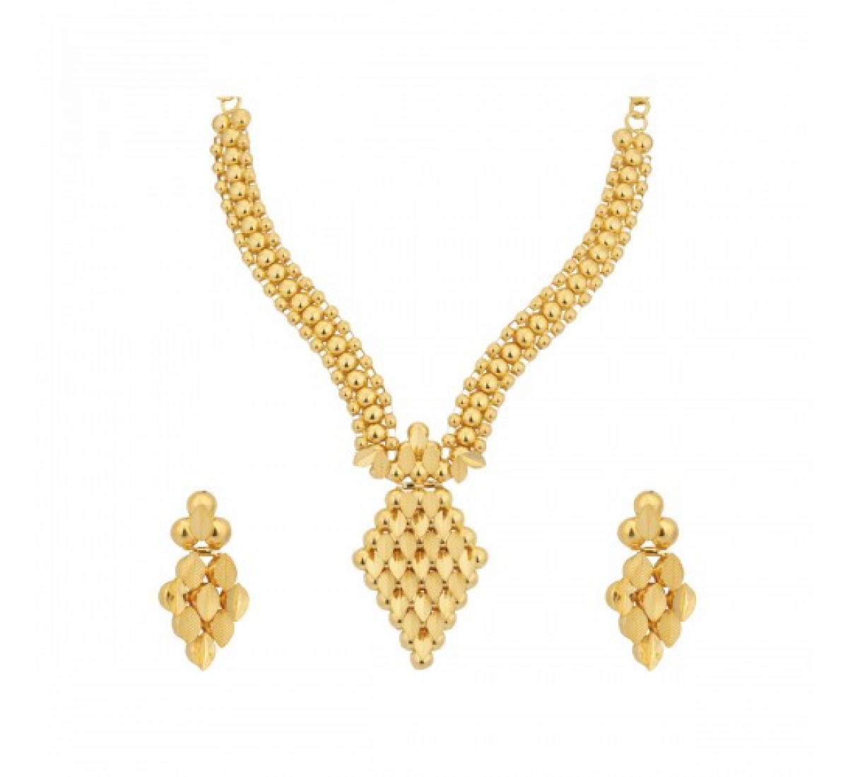 The Serensa Gold Necklace Set
