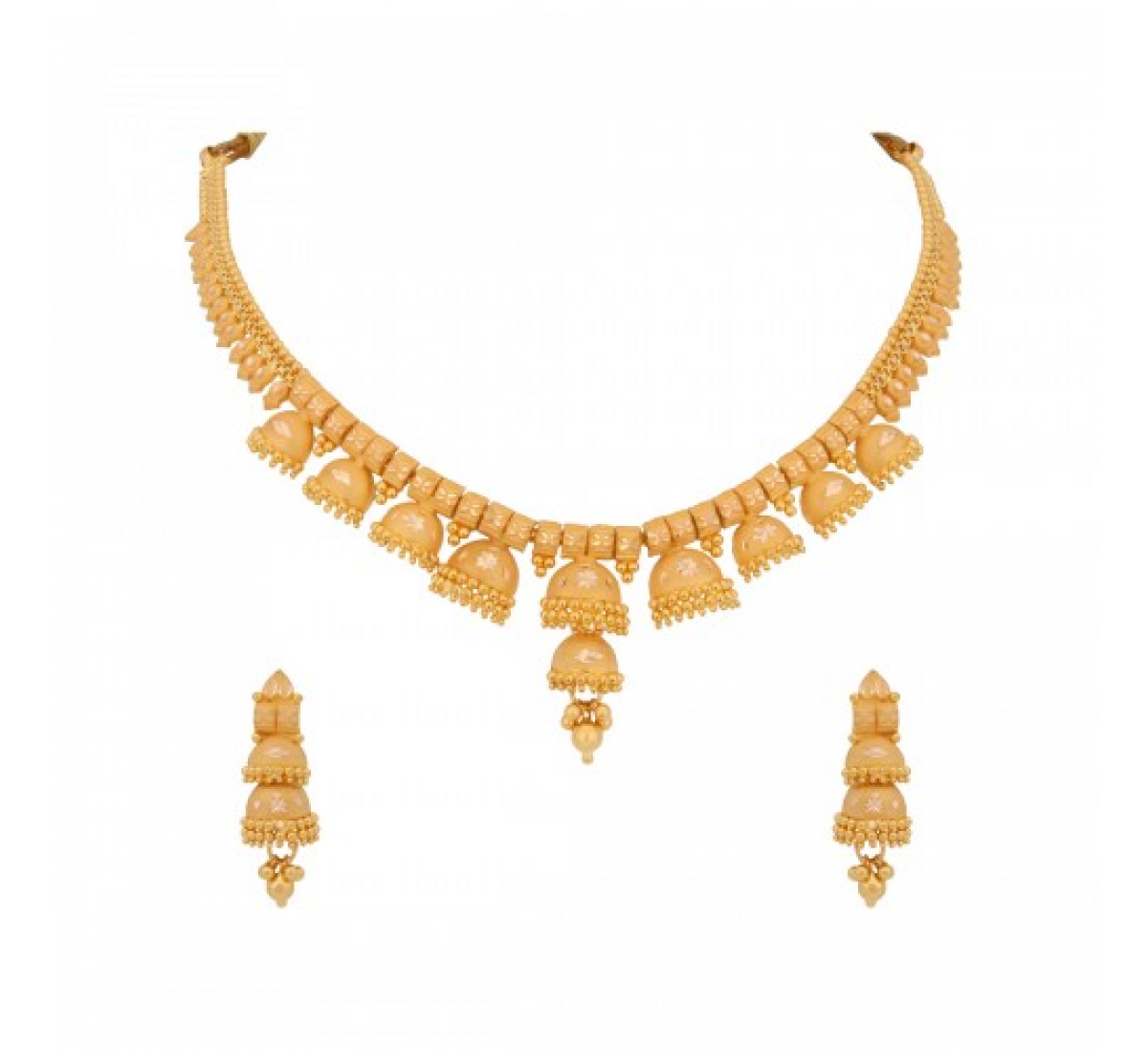 The Hemma Gold Necklace Set