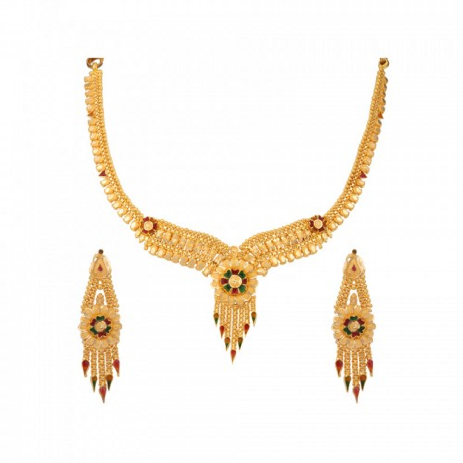 The Filippa Gold Necklace Set