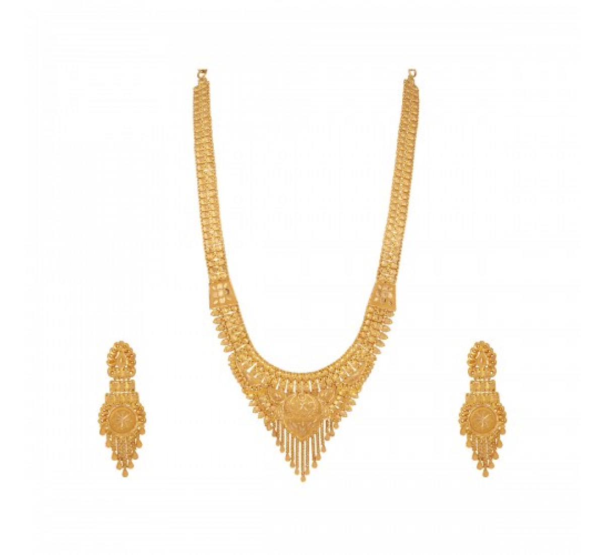 The Elby Gold Necklace Set