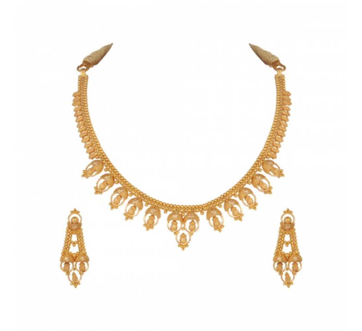 The Tikva Gold Necklace Set