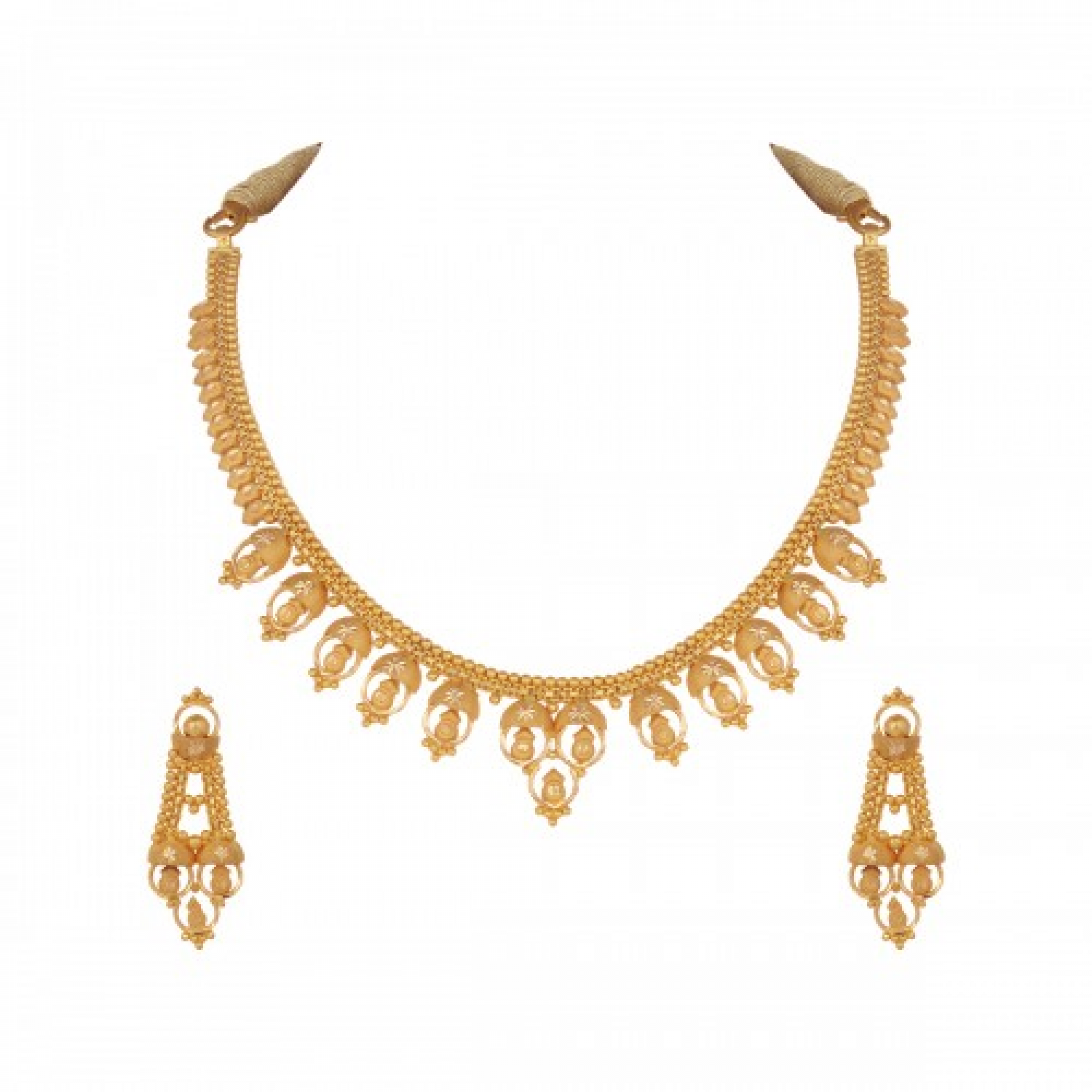 The Tikva Gold Necklace Set