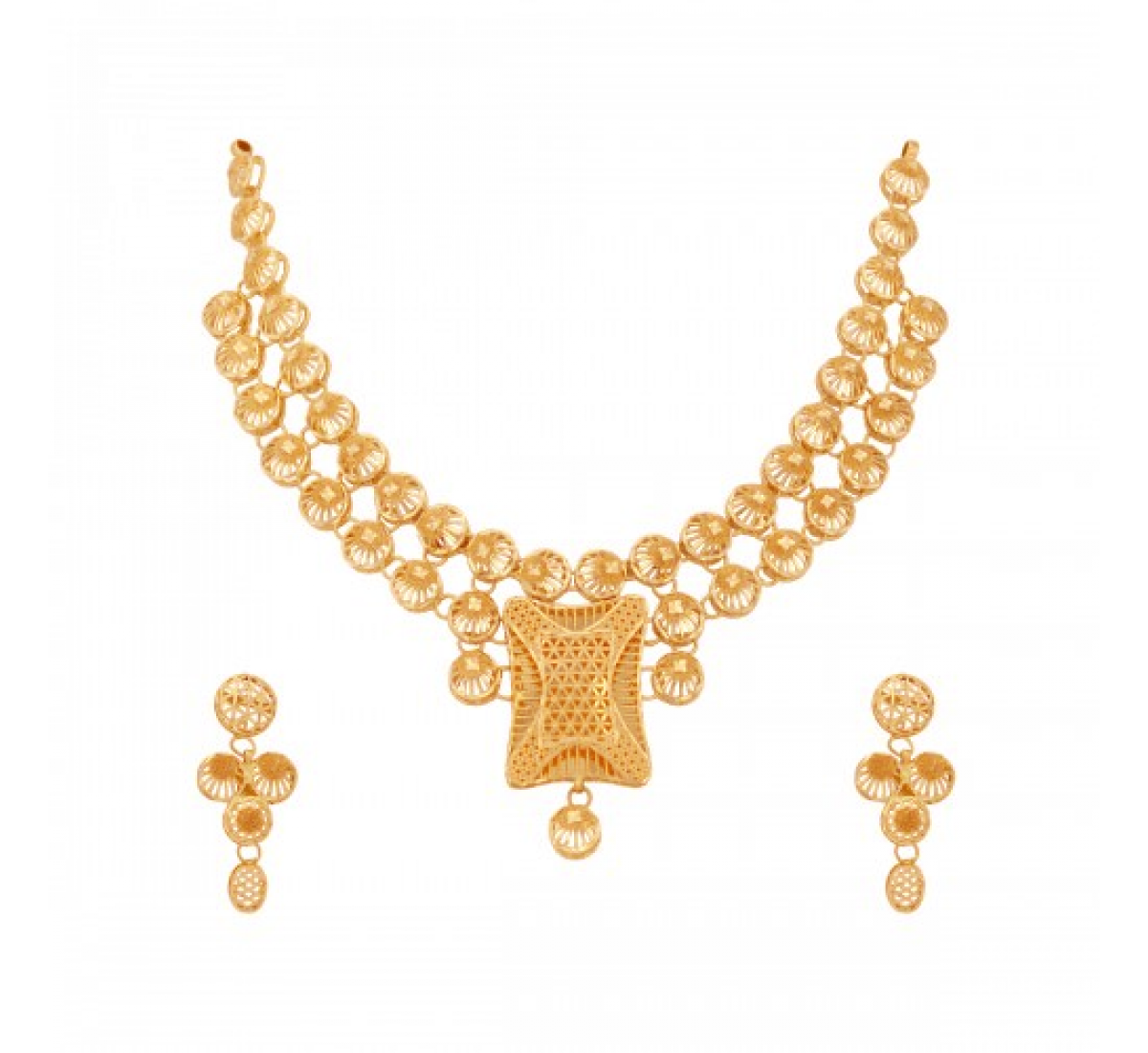 Flora Misti Gold Necklace Set