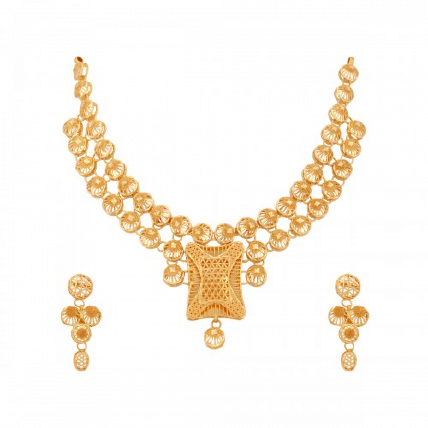 Flora Misti Gold Necklace Set