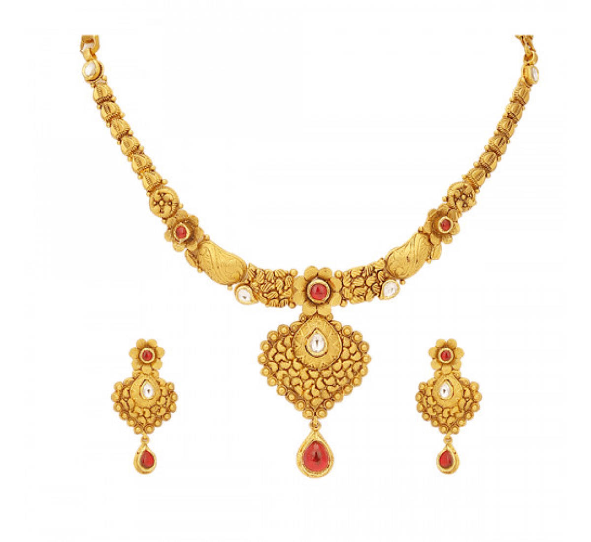 The Septima Gold Necklace Set