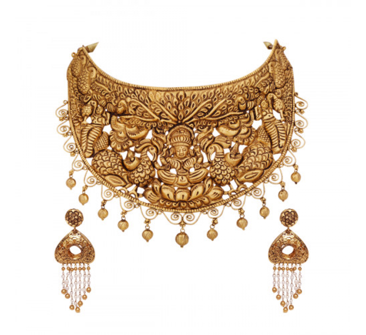 The Maeghan Gold Necklace Set