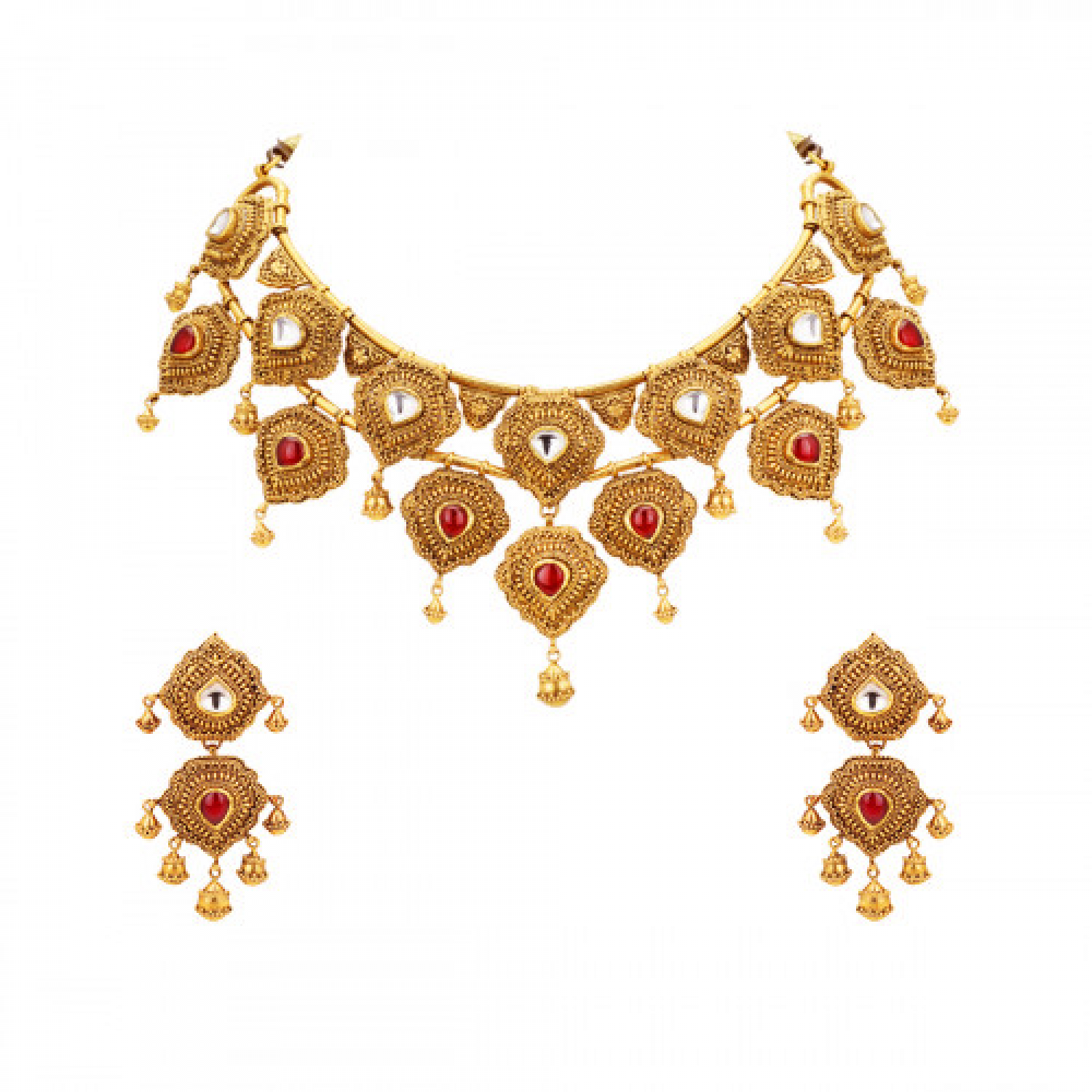 Adeen Gold Necklace Set