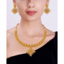 Saima Gold Necklace Set