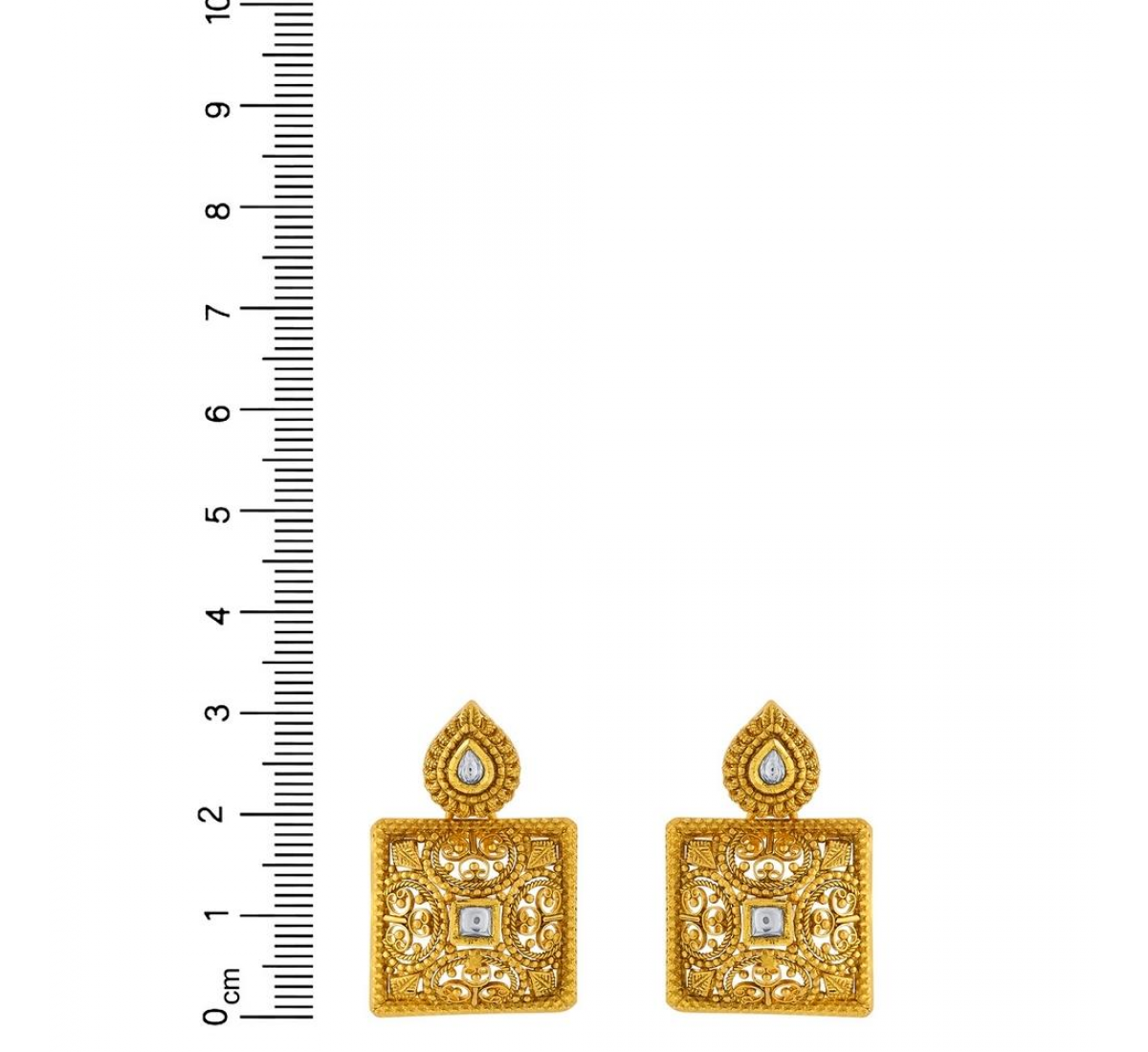 Saree Design Gold Necklace Set