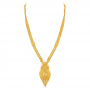 Glean Floral Gold Necklace Set