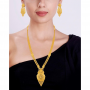 Glean Floral Gold Necklace Set