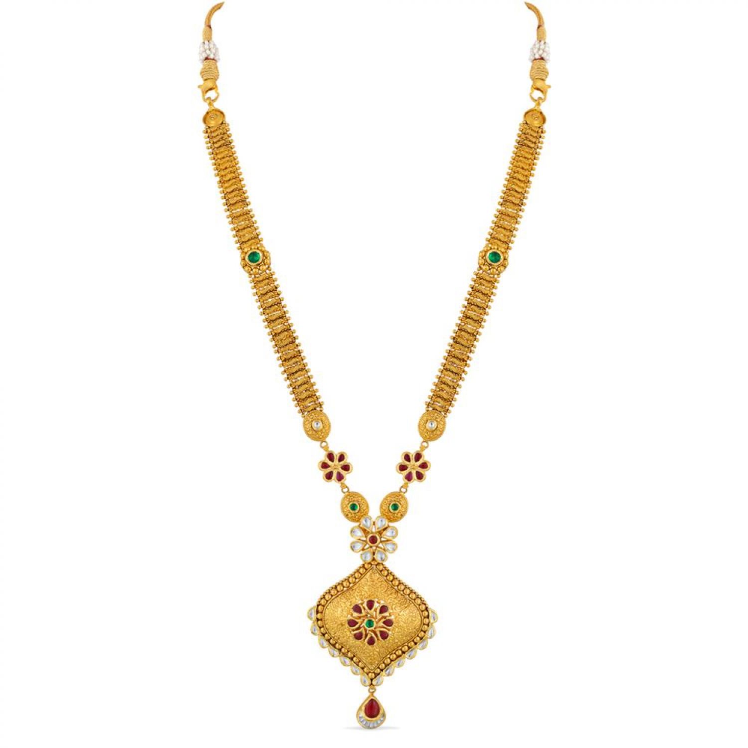 Alice Floral Gold Necklace Set