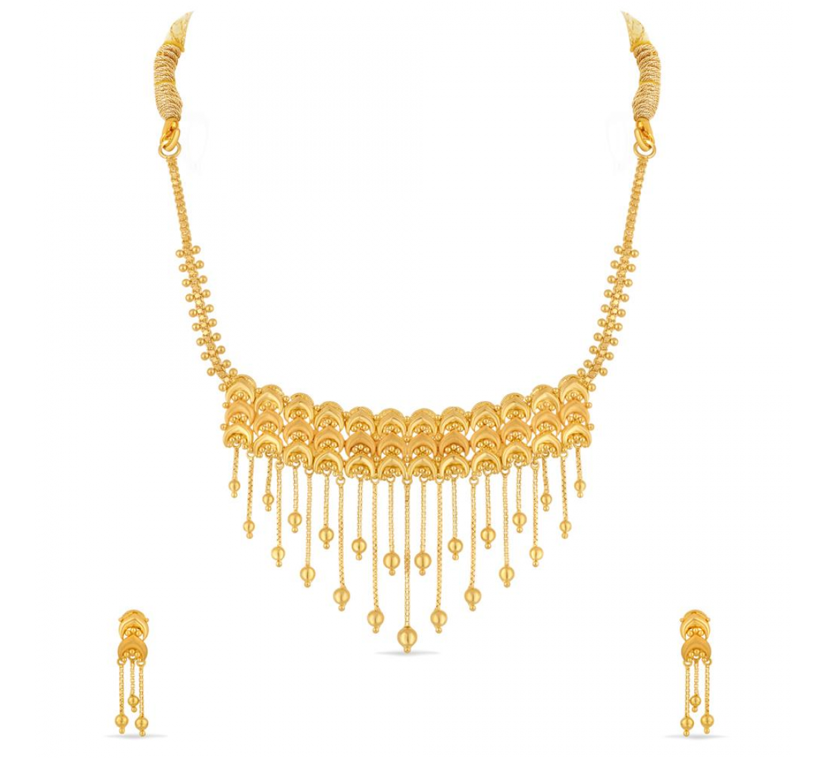 Choker Criss Gold Necklace Set
