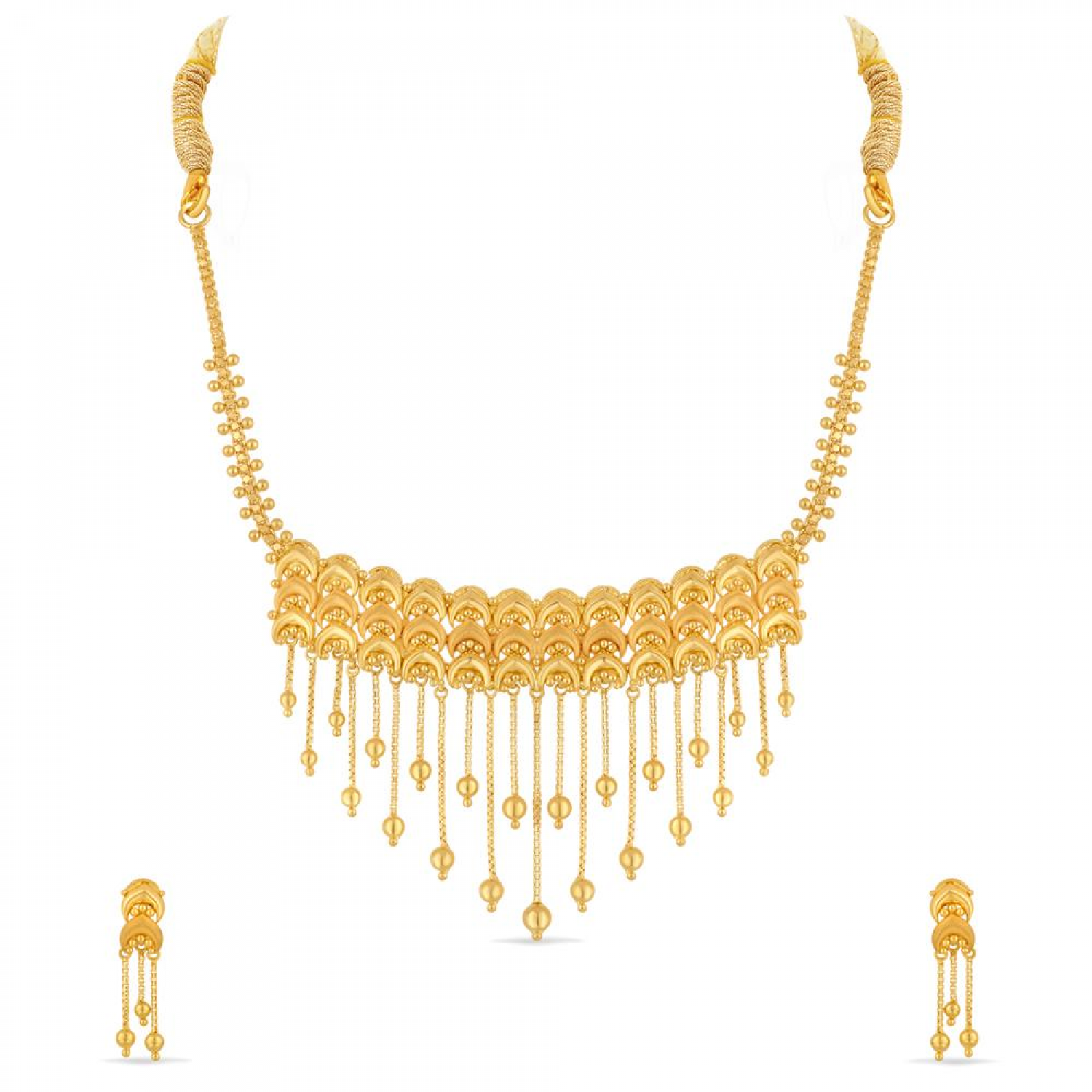 Choker Criss Gold Necklace Set