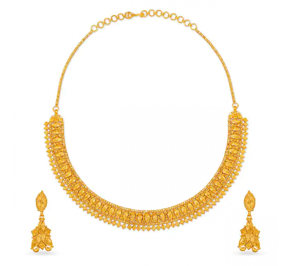 Spellbinding Gold Necklace Set