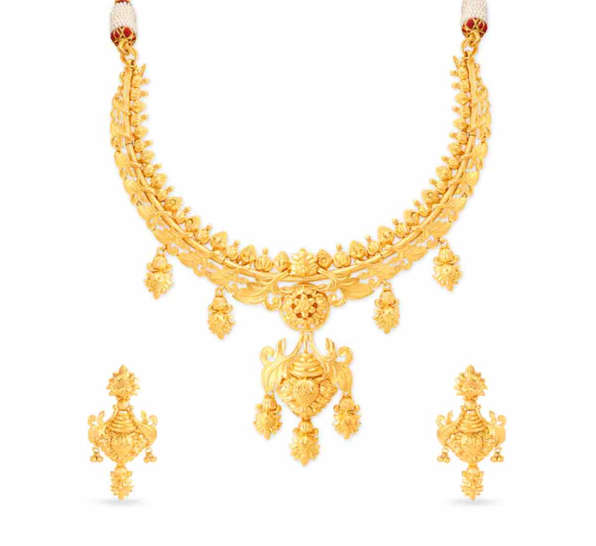 Magnificent Gold Necklace Set