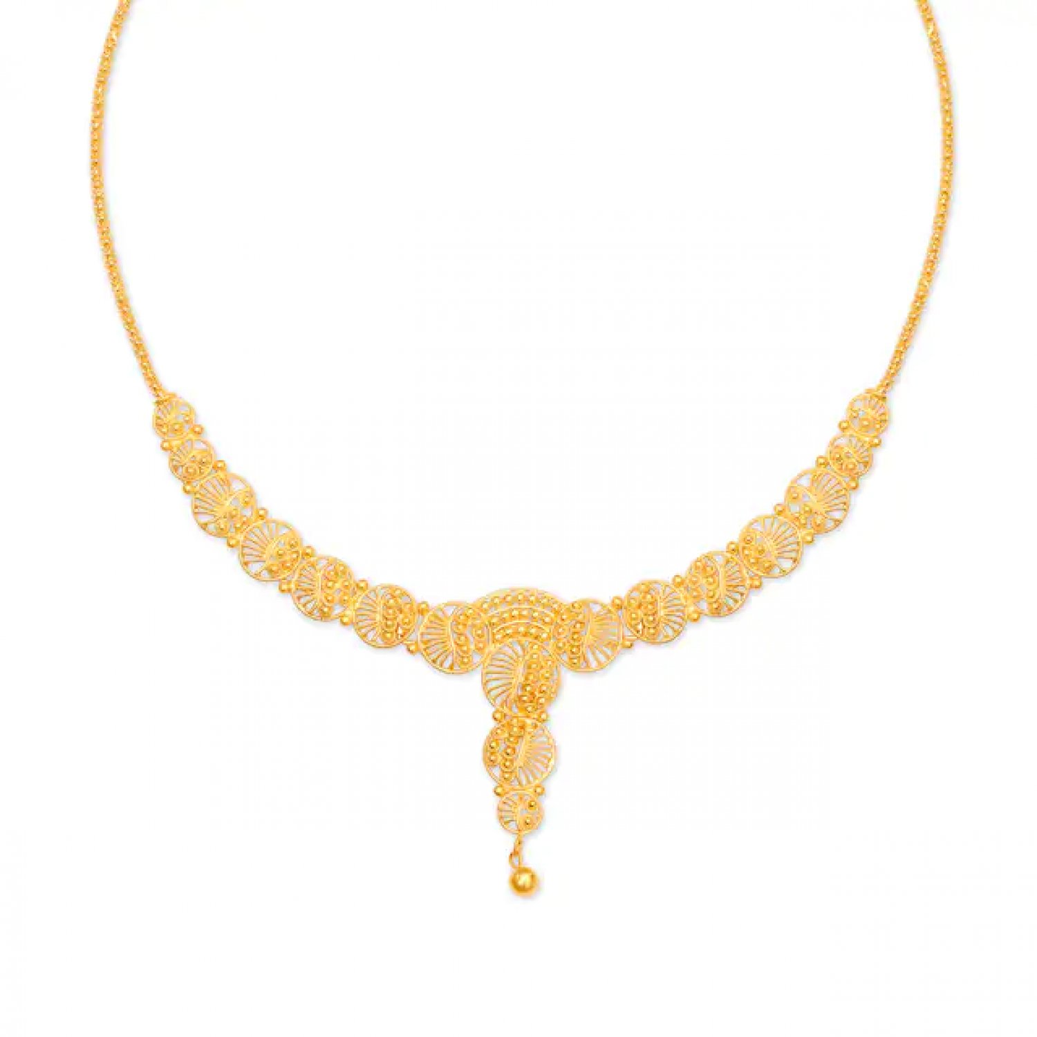 Owen Hearts Gold Necklace Set