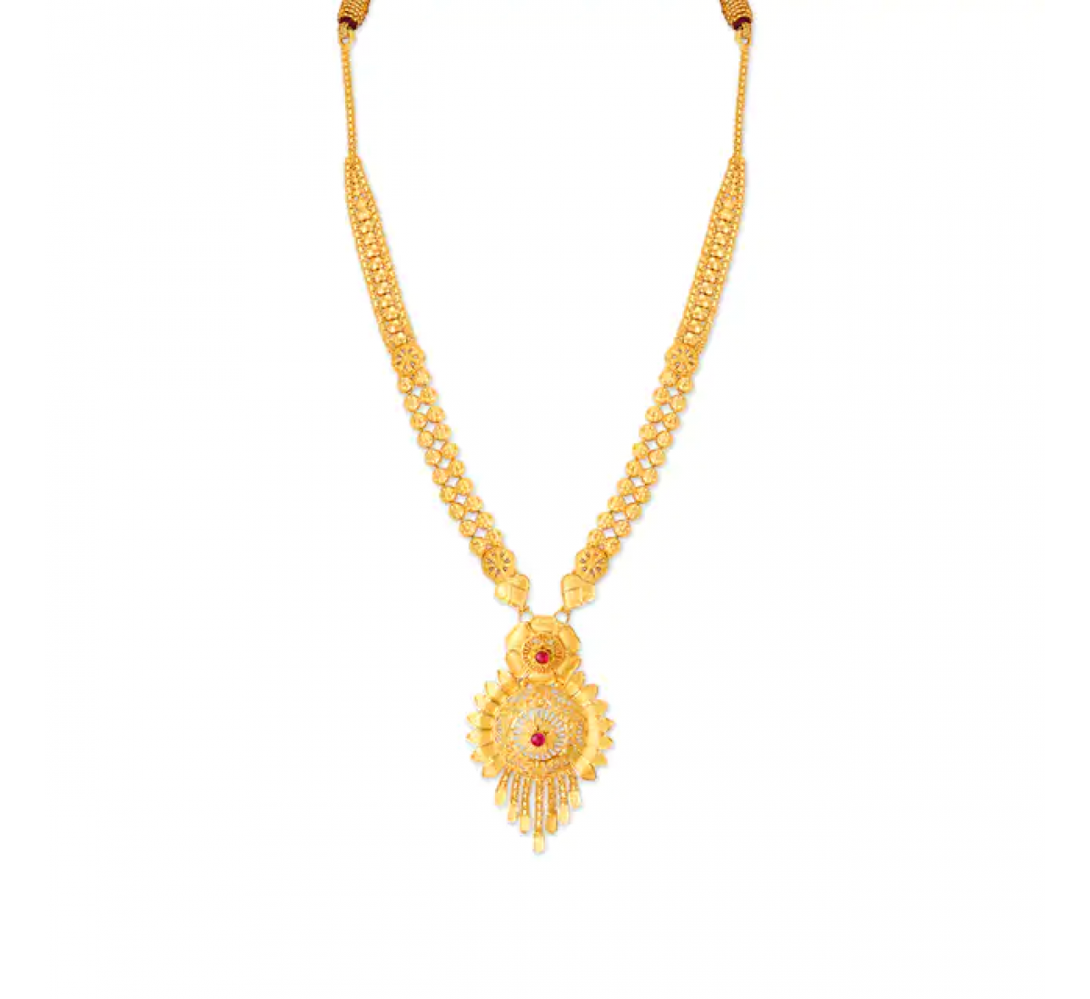 Aadhira Gold Necklace Set