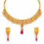 Aavya Gold Necklace Set
