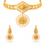 Aarohi Gold Necklace Set