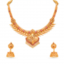 Luxurious Gold Necklace Set