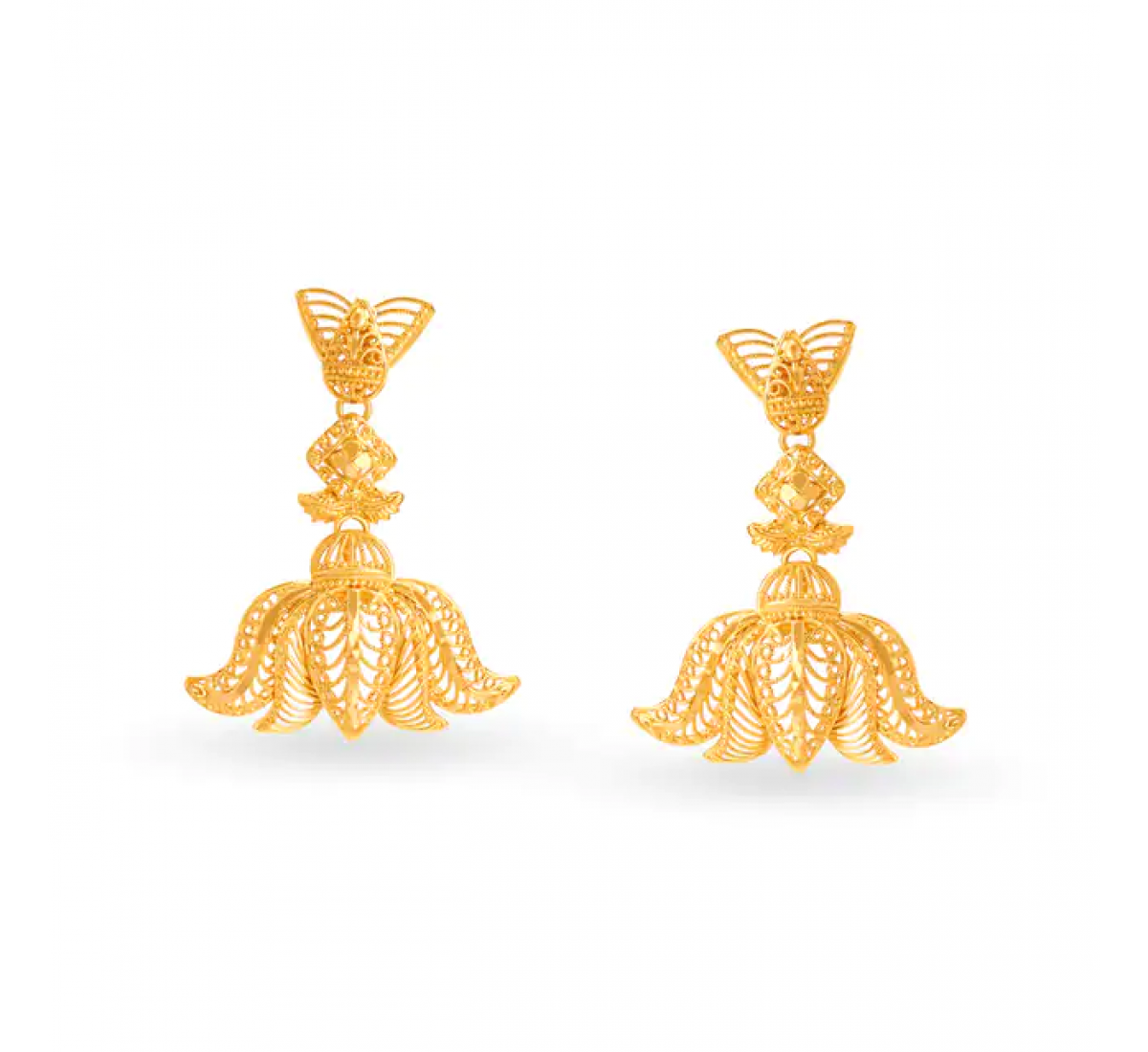 Dhanashree Gold Necklace Set