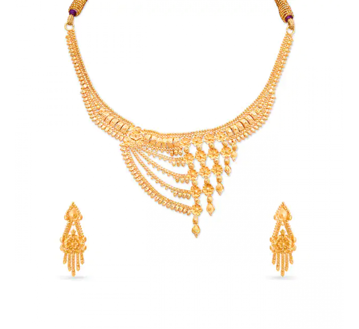 Osephine Gold Necklace Set