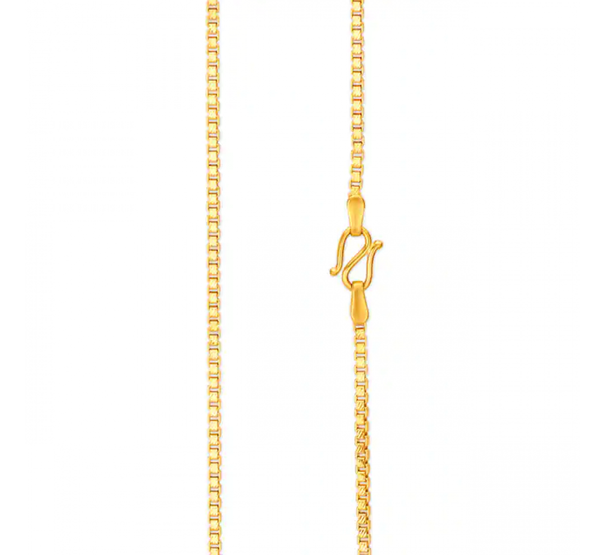 Subtle Fancy Gold Box Chain