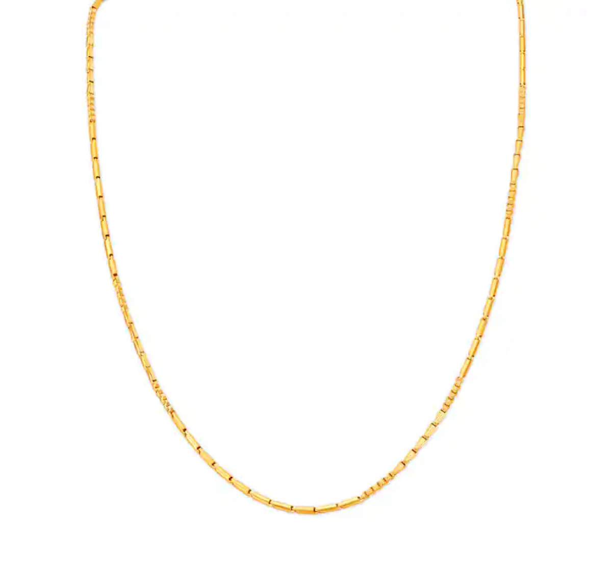 Sleek Fancy Gobi Gold Chain