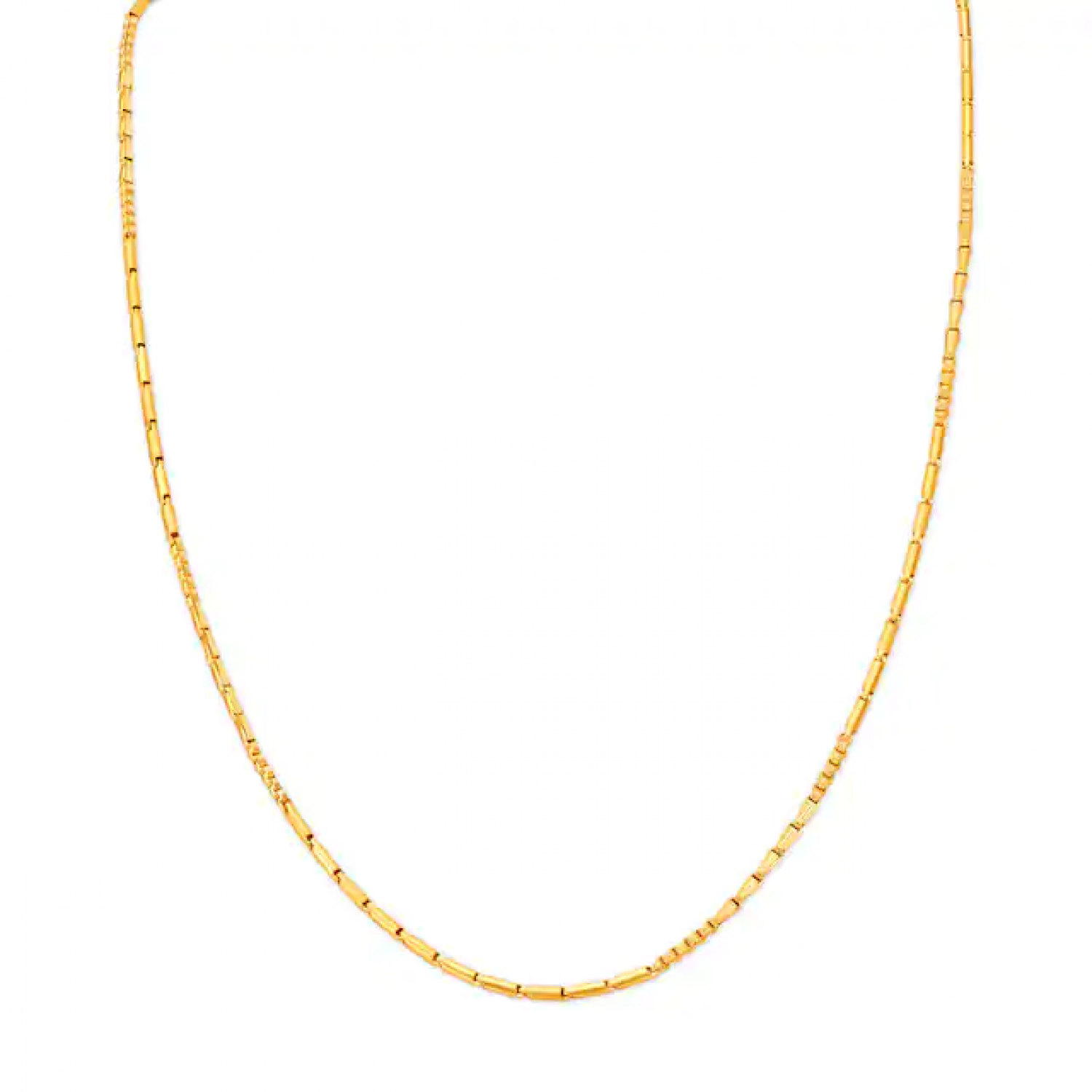 Sleek Fancy Gobi Gold Chain