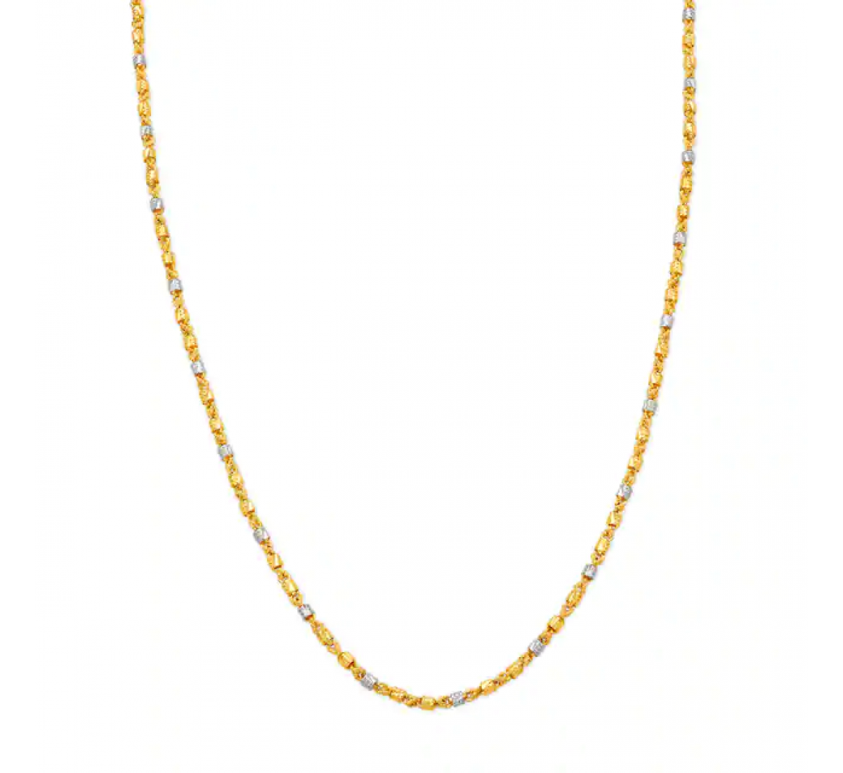 Traditional Spiral Gold Chain