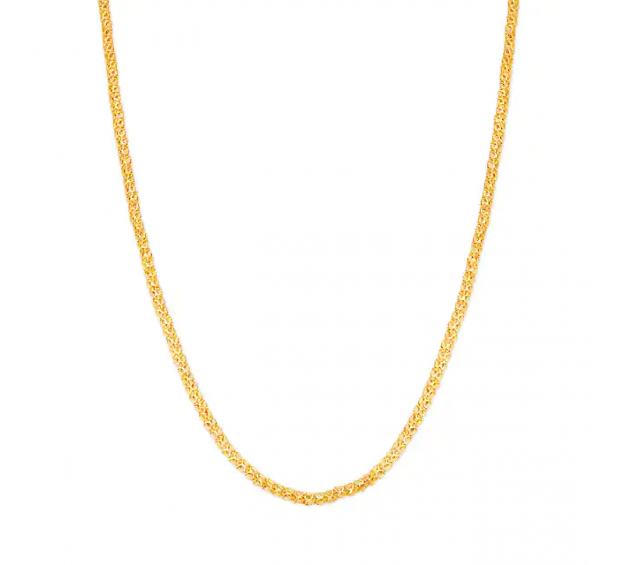 Intricate Handmade Gold Chain