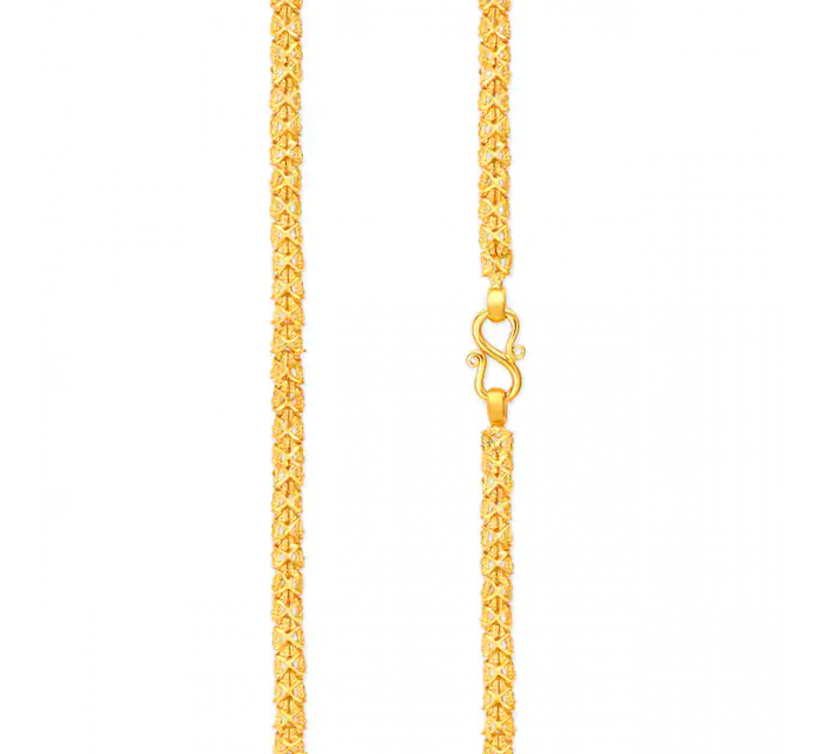 Intricate Handmade Gold Chain