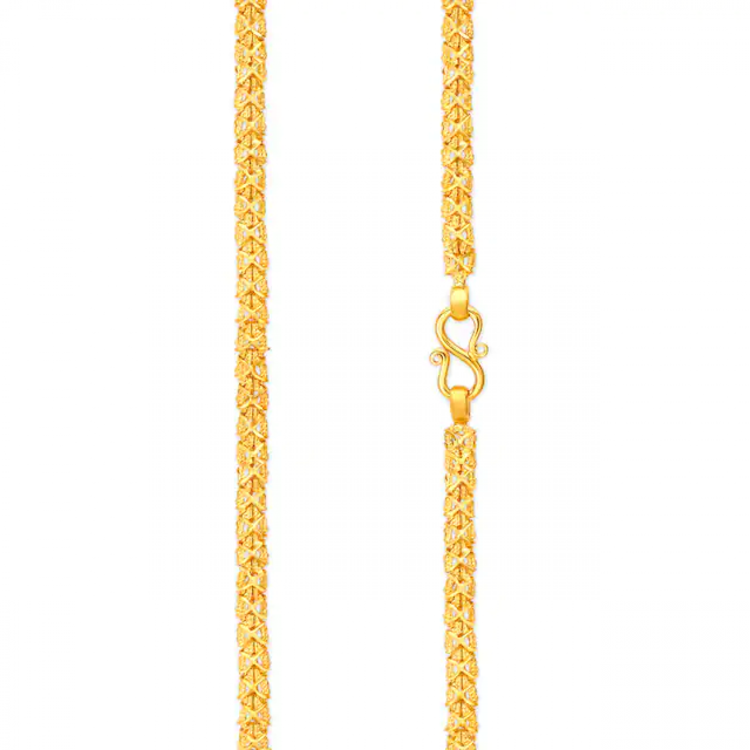 Intricate Handmade Gold Chain