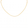 Alluring Slender Gold Chain
