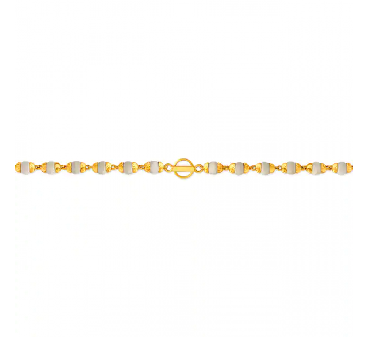 Surreal Linked Gold Chain