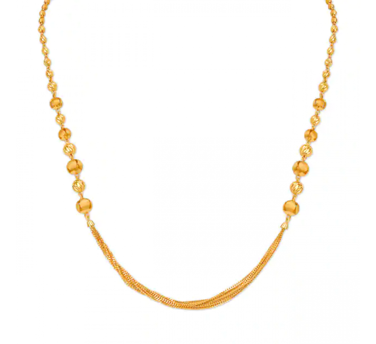Suave Contemporary Gold Chain