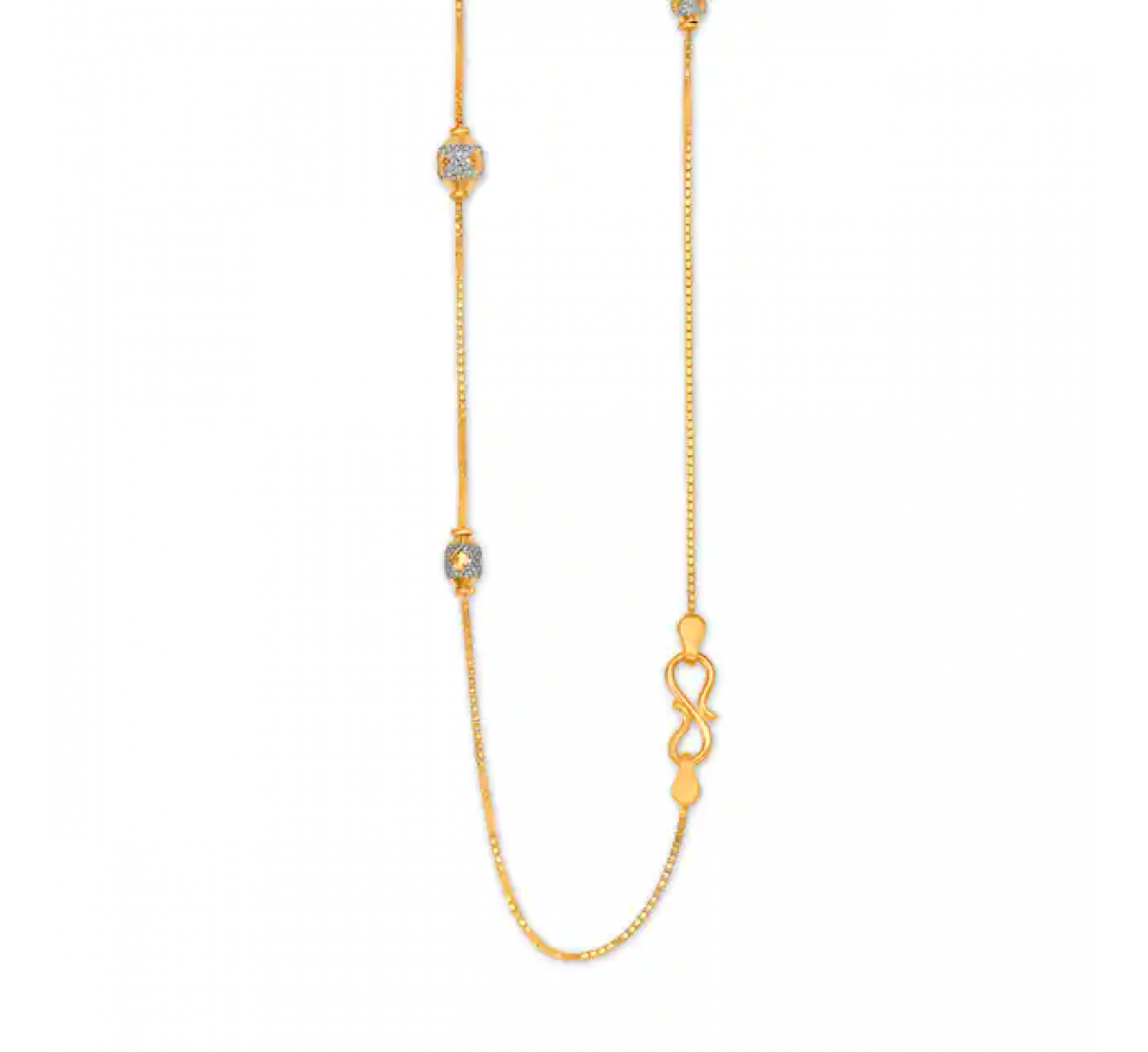 Suave Contemporary Gold Chain